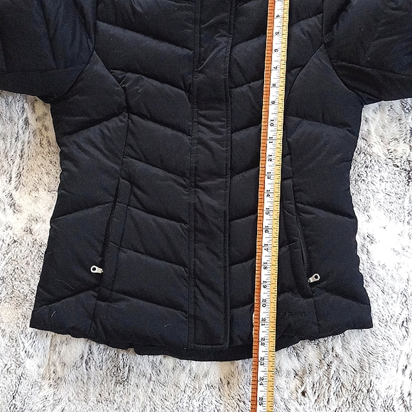 Eddie Bauer Black Down jacket XS - Picture 4 of 8